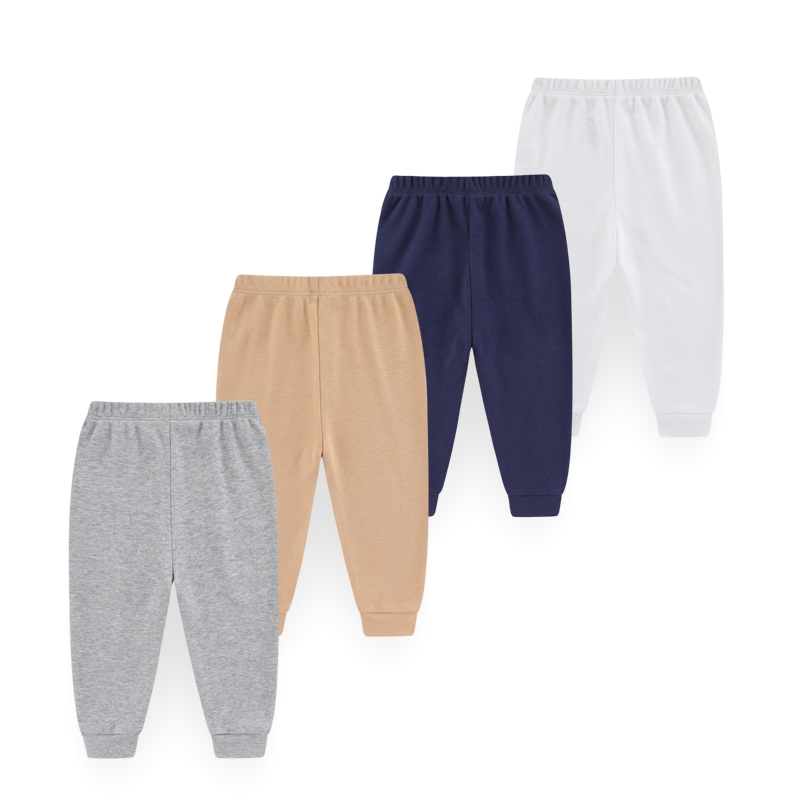 4-Piece Unisex Baby Pants 100% - Baby Clothing Dividers recension och pris