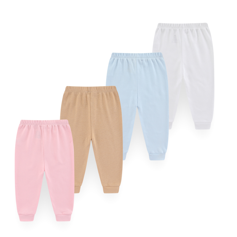 4-Piece Unisex Baby Pants 100% - Baby Clothing Dividers recension och pris