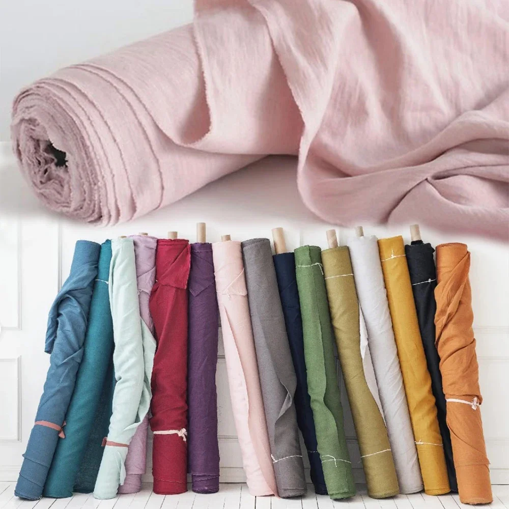 280cm 100%  Linen Fabric Natur - Baby Clothing Organic recension och pris