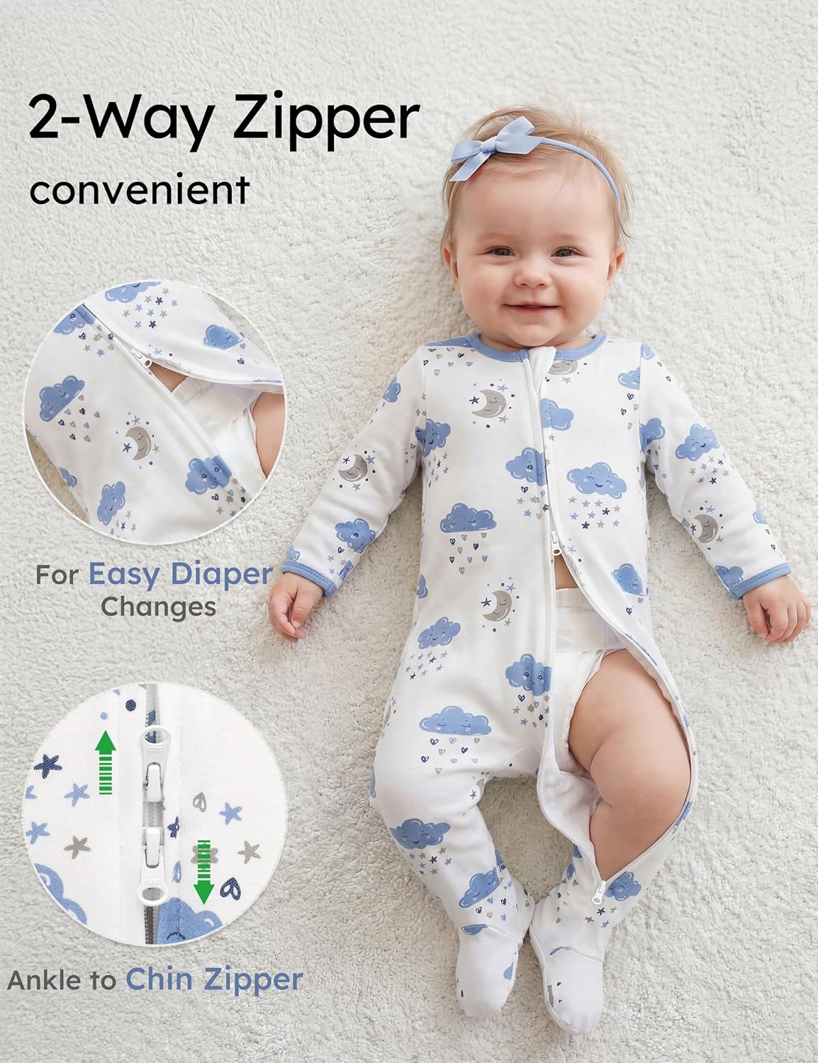 Baby Pajamas 100% Organic Cott - Baby Clothing Organic recension och pris