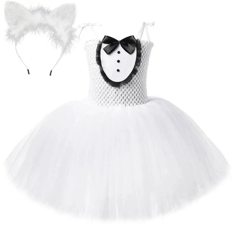 White Black Cat Tutu Dress for - Baby Clothing Dresser recension och pris