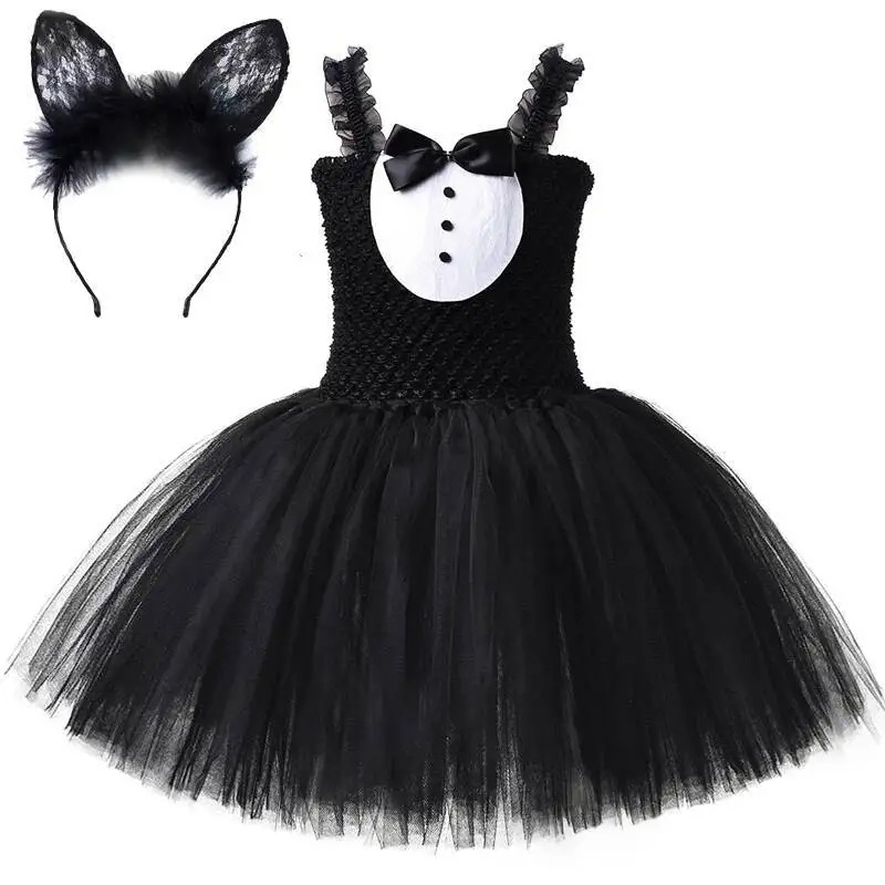 White Black Cat Tutu Dress for - Baby Clothing Dresser recension och pris