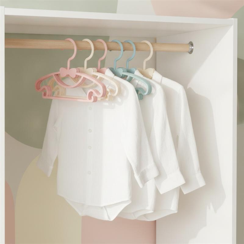 12PCS Baby Kids Clothes Hanger - Baby Clothing Hanging Rack recension och pris