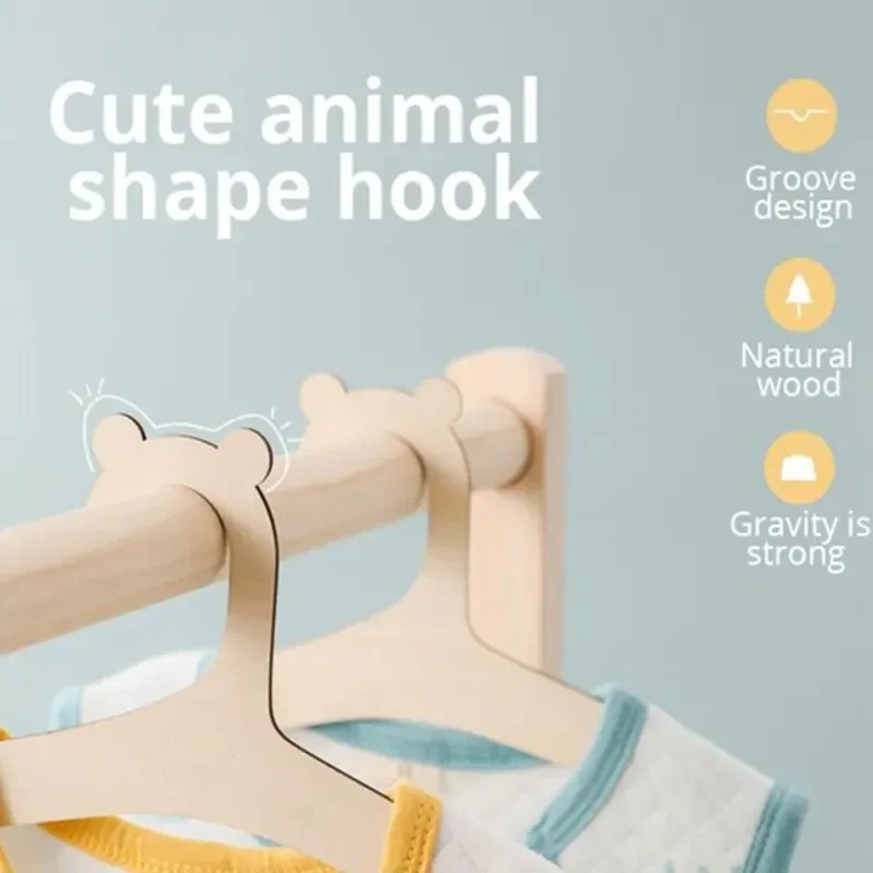 5/10pcs Baby Clothes Rack Cute - Baby Clothing Hanging Rack recension och pris