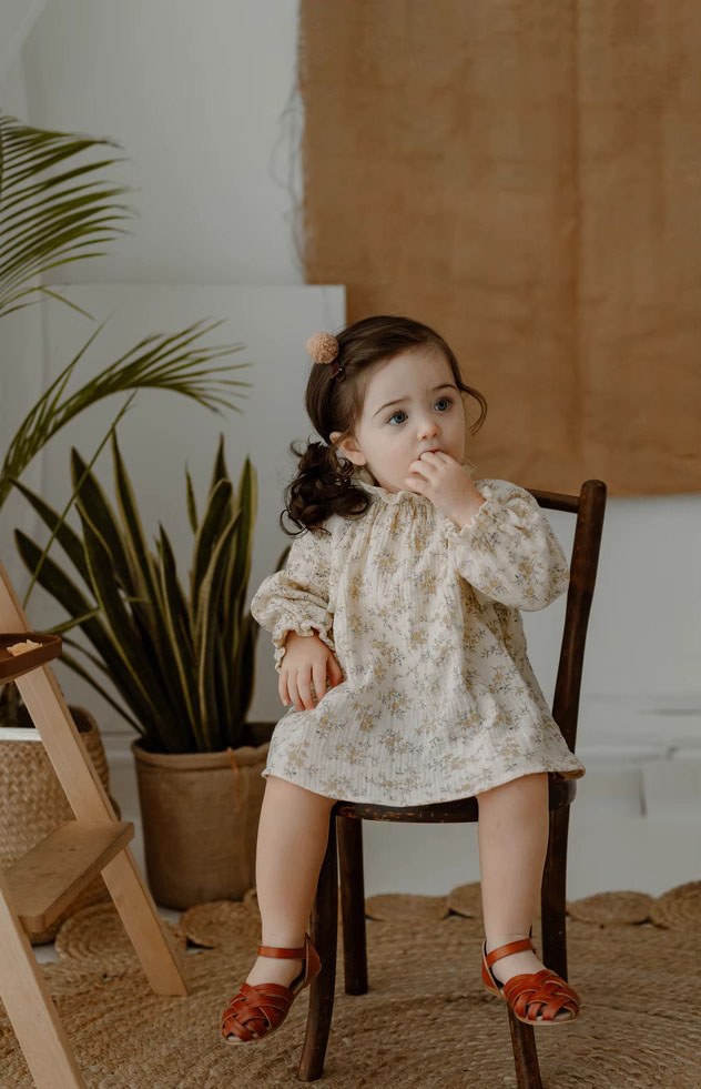 Floral Baby Girl Dresses Sprin - Baby Clothing Organic recension och pris