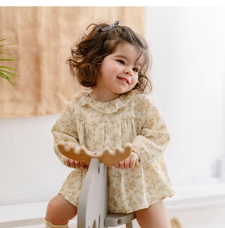 Floral Baby Girl Dresses Sprin - Baby Clothing Organic recension och pris
